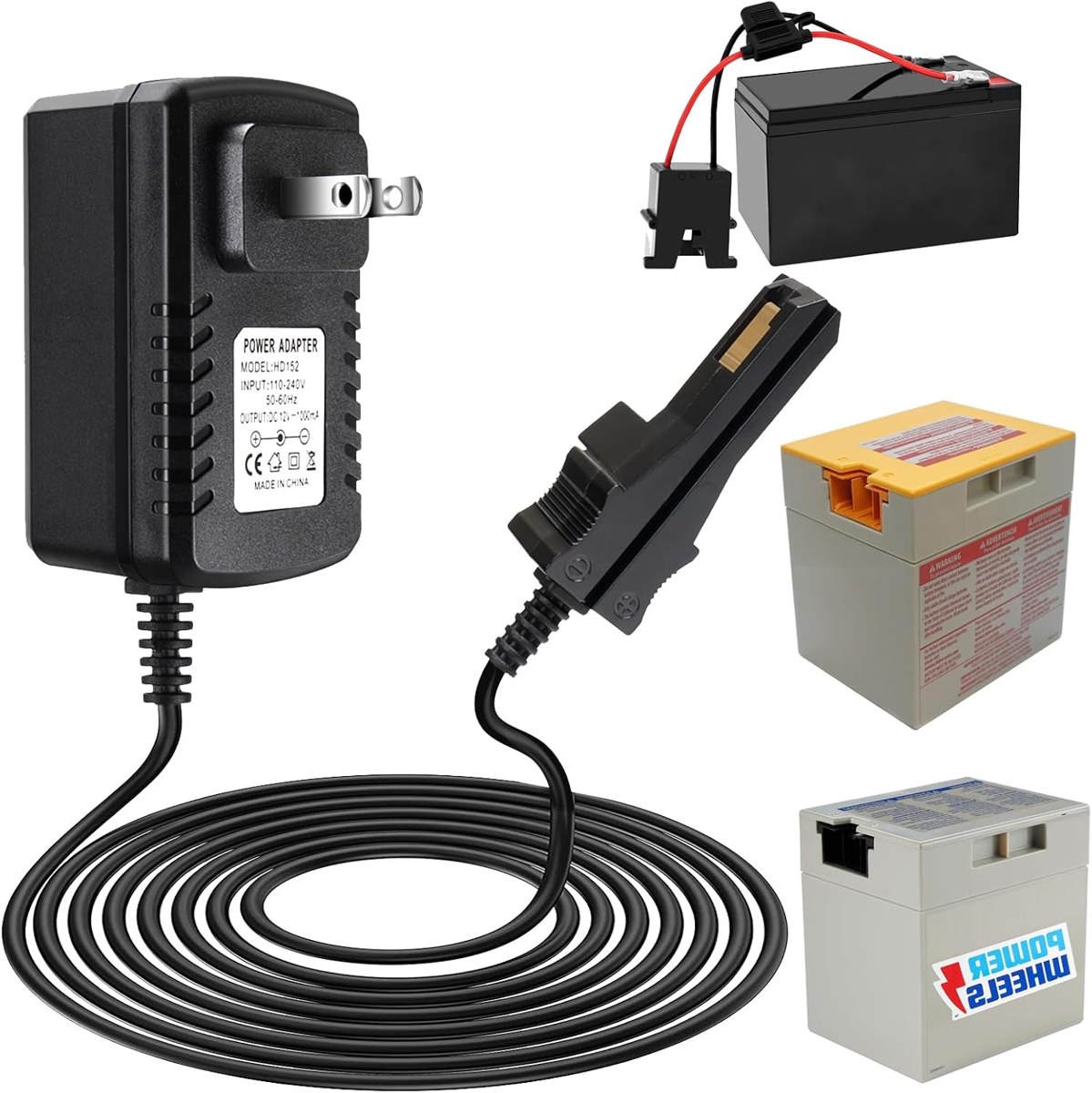 LAZORA 12V Charger for Fisher-Price Power Wheels Batteries