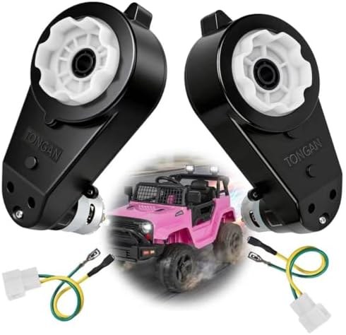 LAZORA 24V RS555 50,000 RPM Gearbox Motor, 2-Pack
