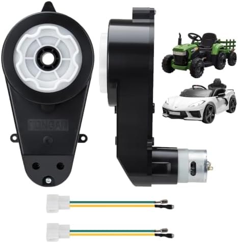 LAZORA 24V RS555 Gearbox Motor, 2-Pack, 40,000 RPM, precision